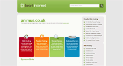 Desktop Screenshot of animus.co.uk