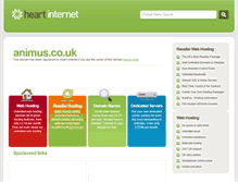 Tablet Screenshot of animus.co.uk